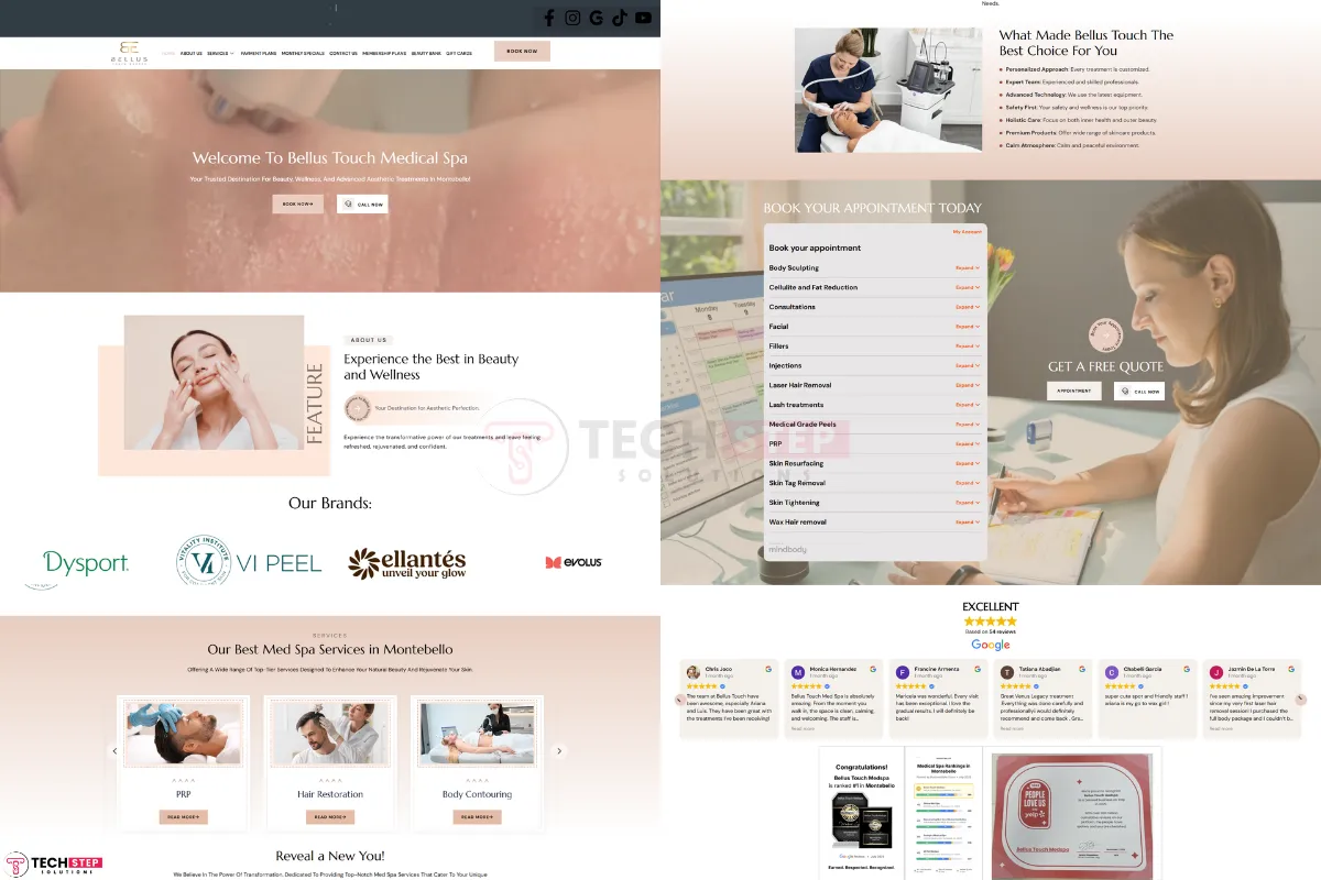 bellus touch med spa client overview