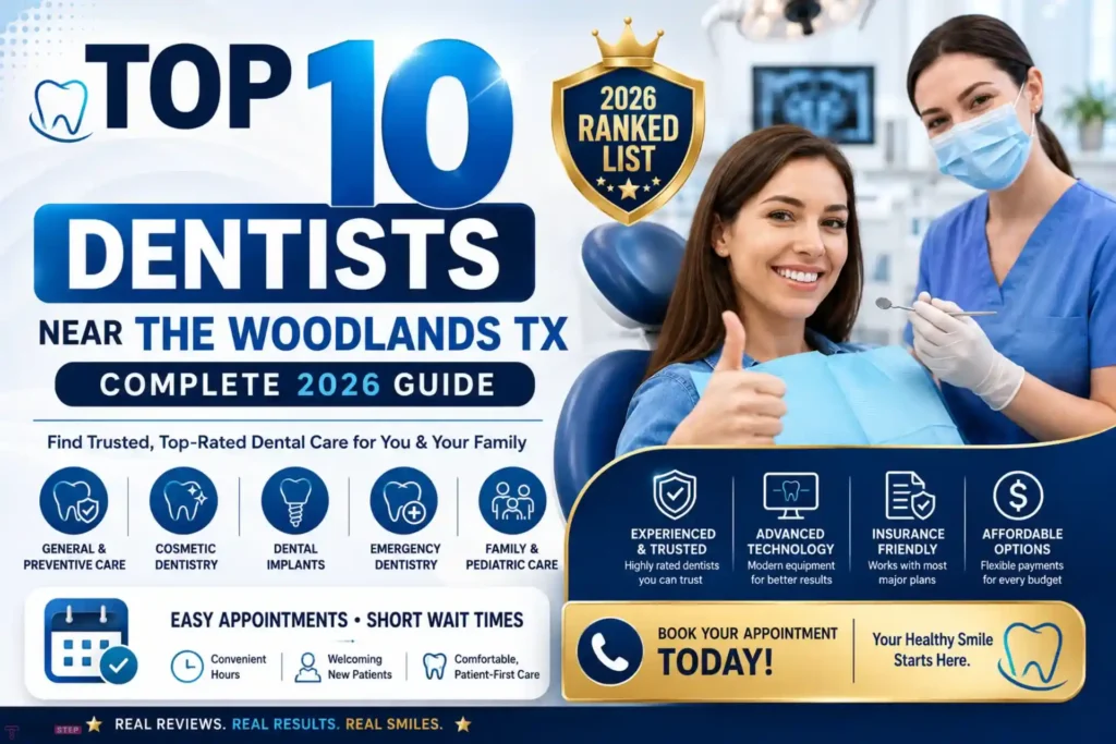 Top 10 Dentists Near The Woodlands TX 1 top 10 dentists near the woodlands tx